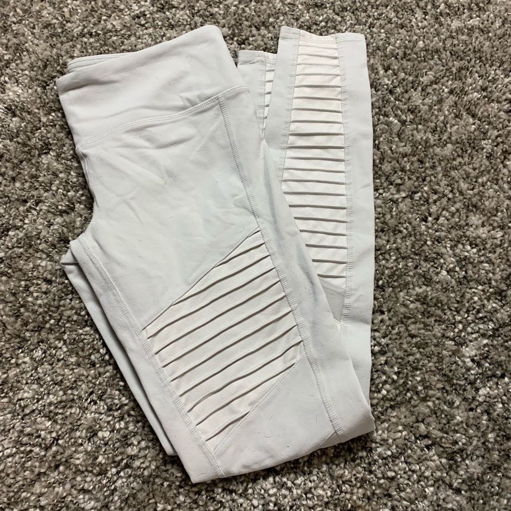 Alo yoga Moto grey leggings